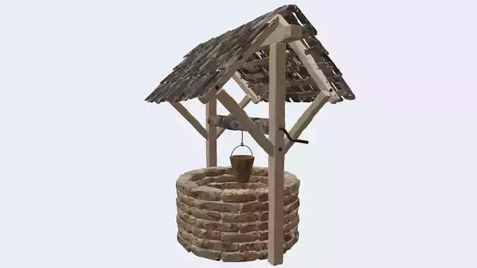 Medieval water well
