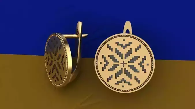 vyshyvanka earring