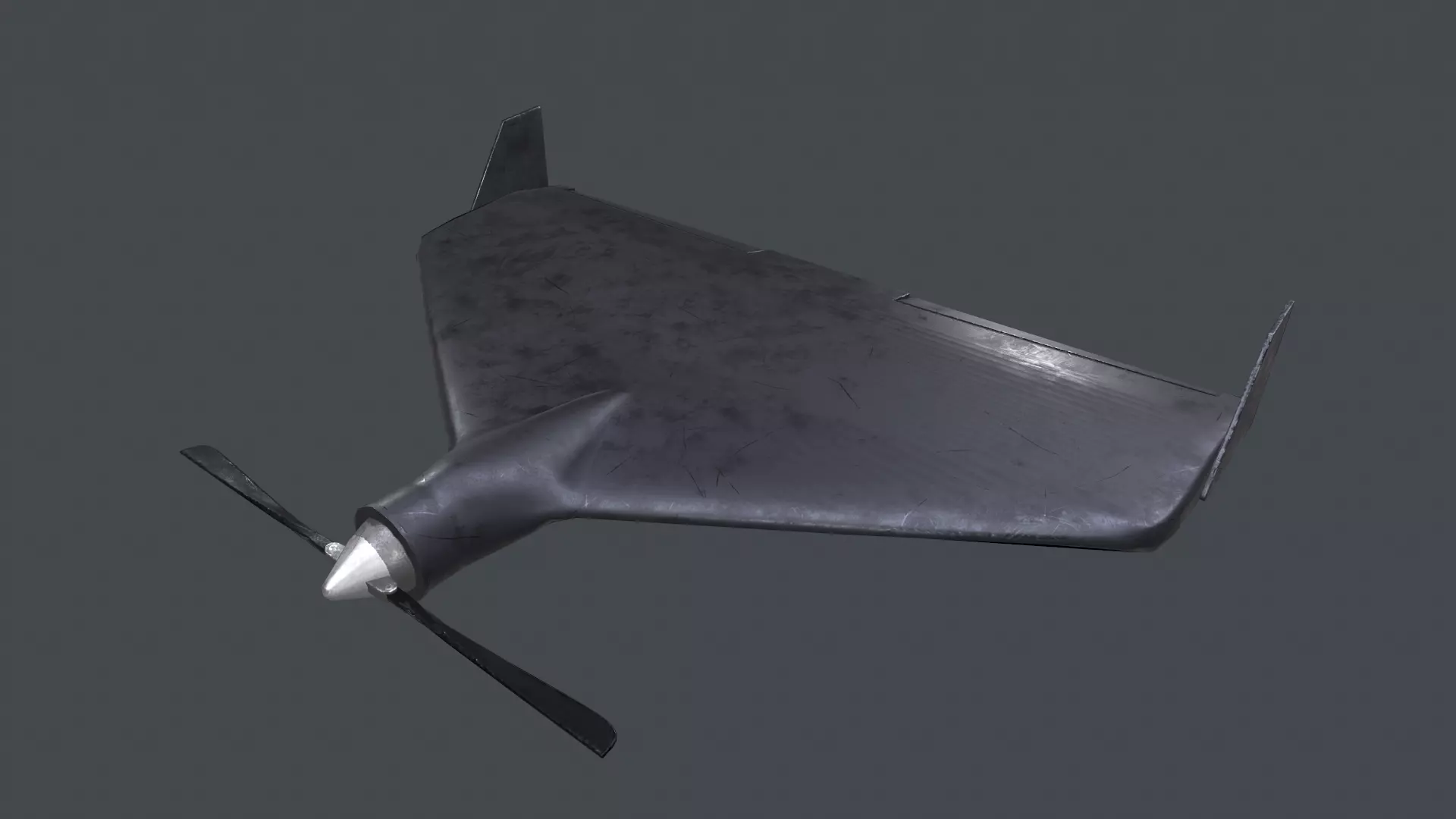 Dron low poly 3d model Free low-poly 3D model_0