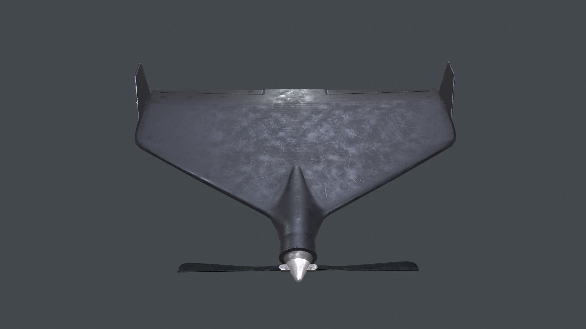 Dron low poly 3d model Free low-poly 3D model_6