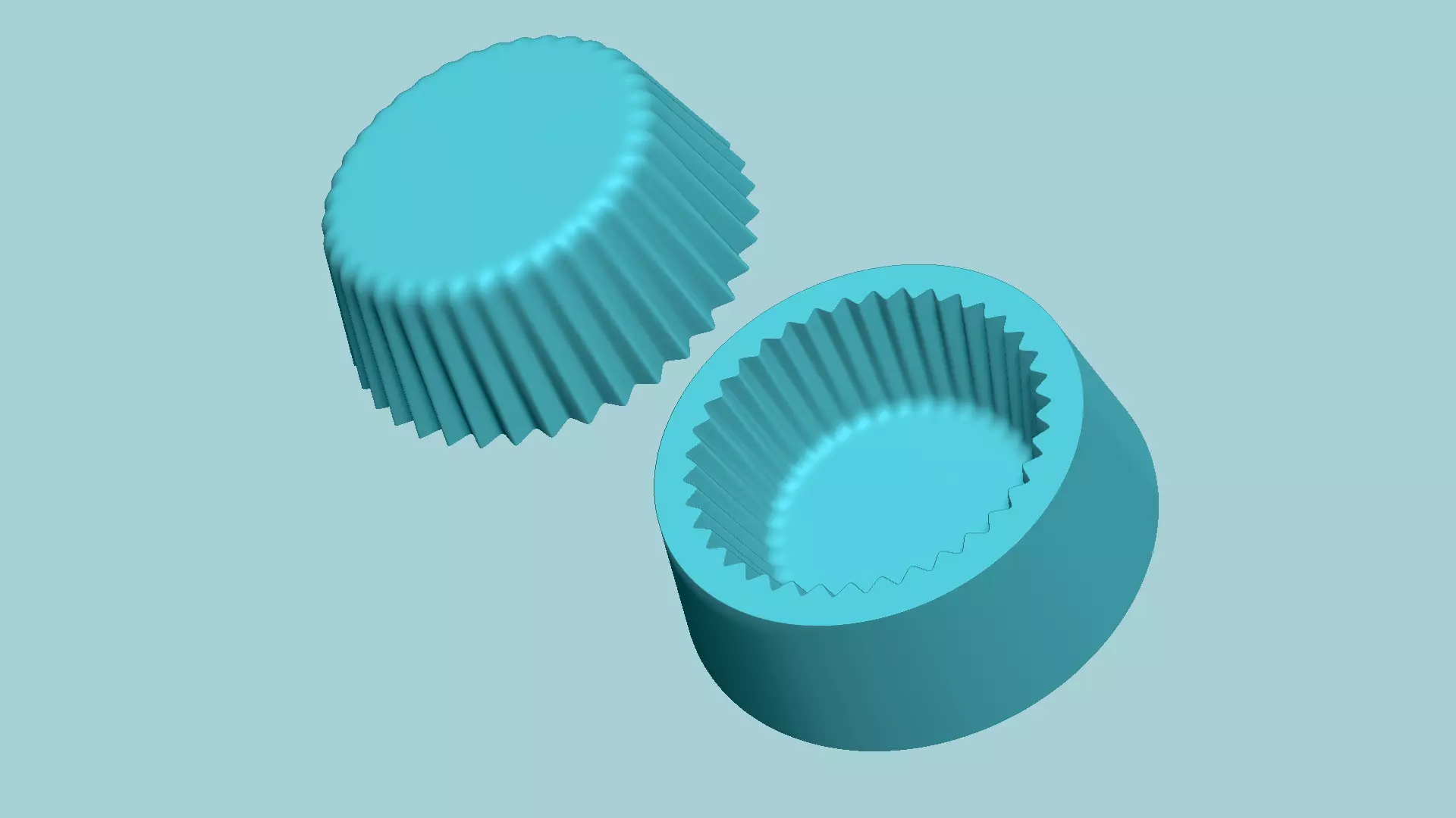 Candy Mold - Paper Molding Maker Craft 3D print model_0