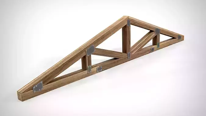 Wooden Truss Howe PBR