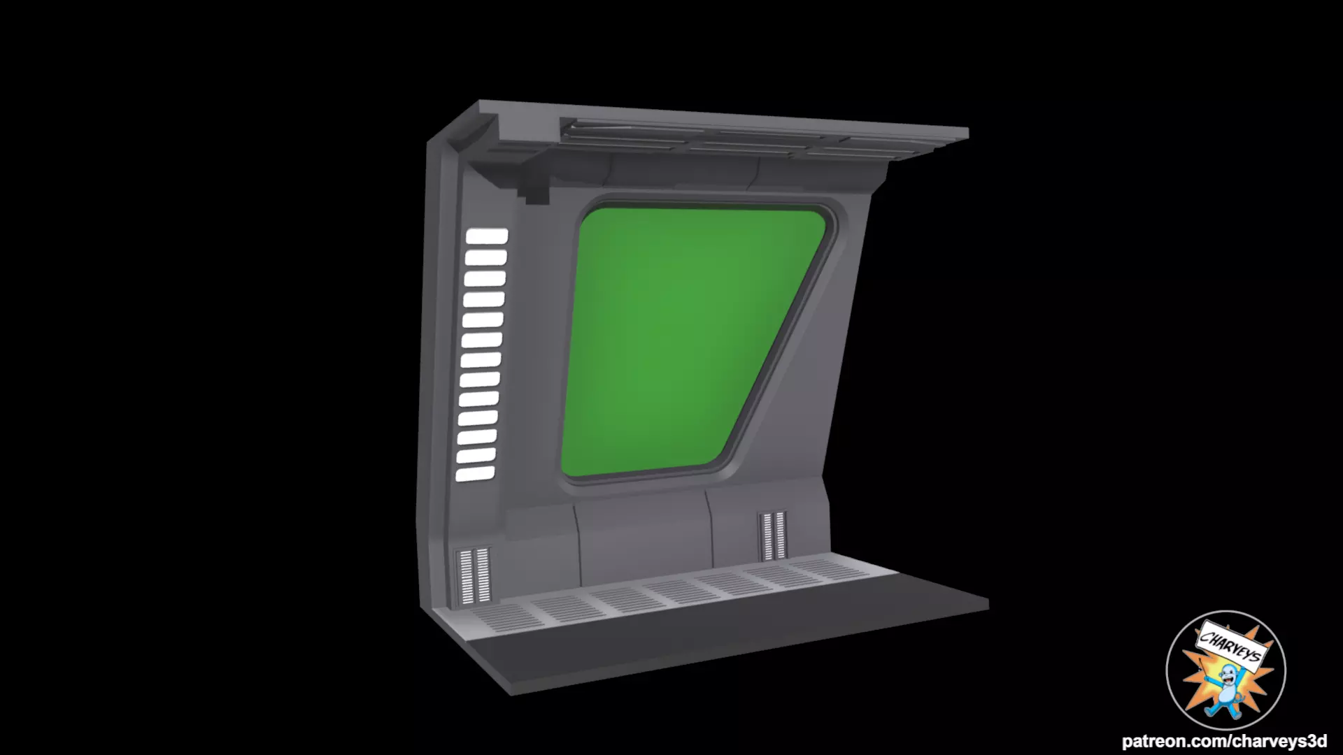 Star Wars Fortress Inquisitorius Hallway Diorama 3D print model
