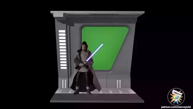 Star Wars Fortress Inquisitorius Hallway Diorama 