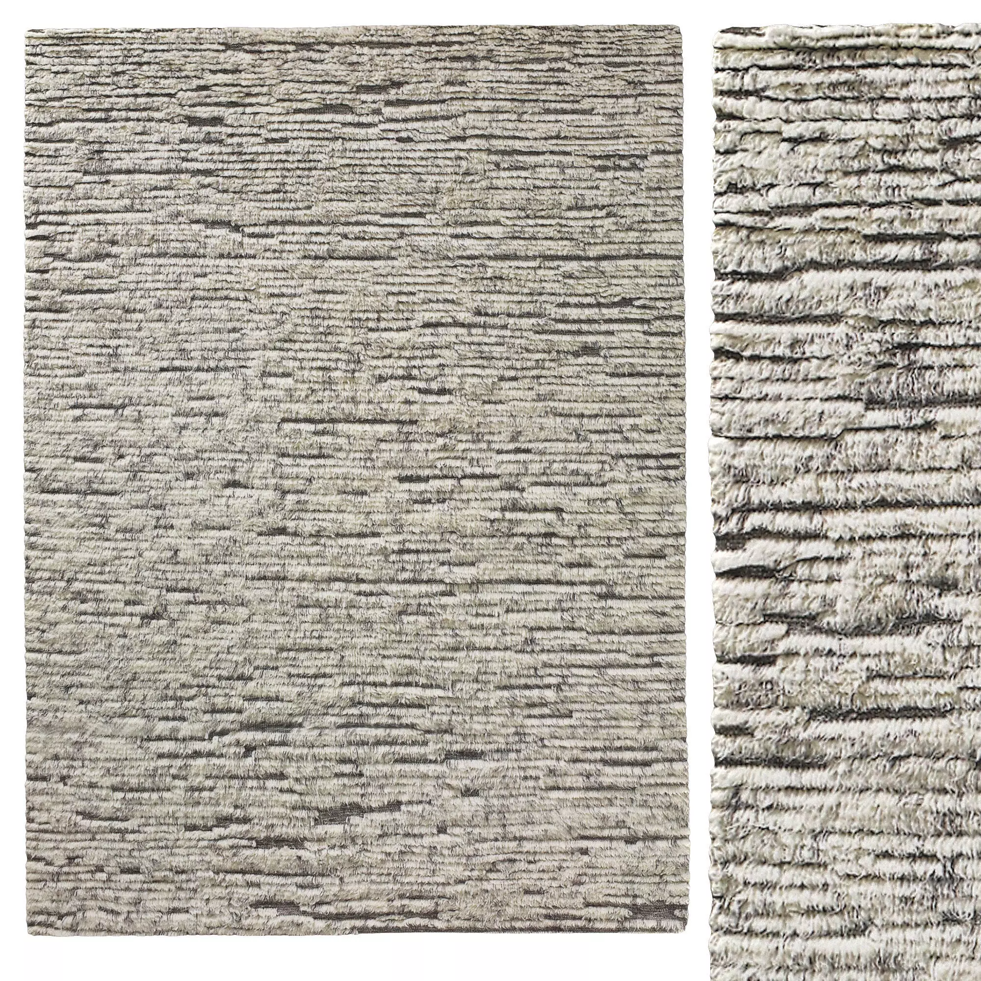 MORSE WOOL RUG Marled 3D model_0