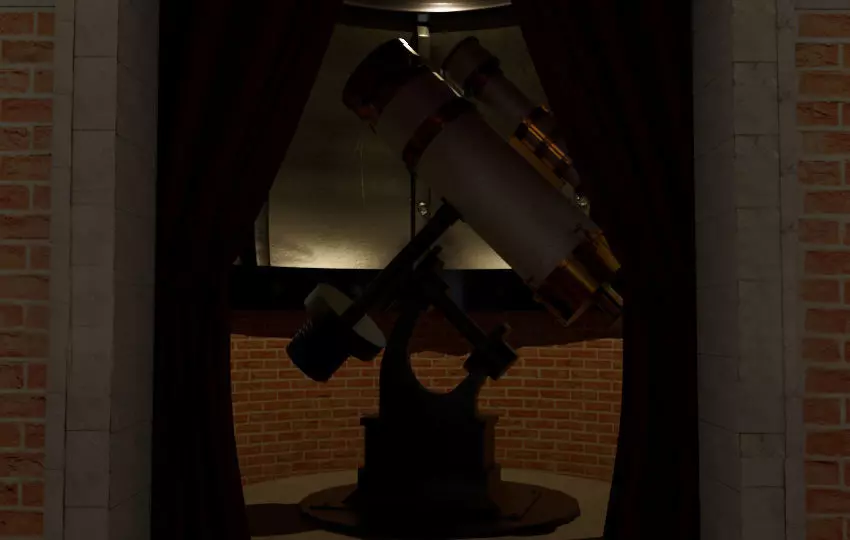 Large Telescope 3D model_0