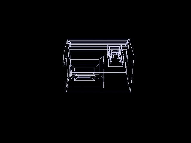 Isometric Modern Table Lowpoly Low-poly 3D model_6