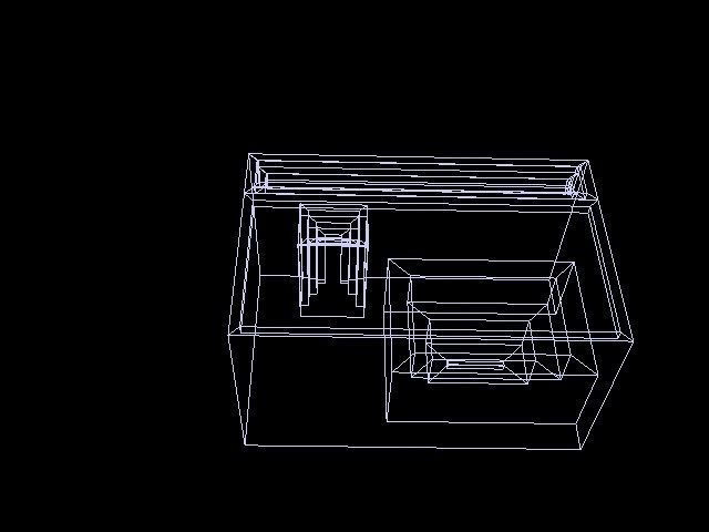 Isometric Modern Table Lowpoly Low-poly 3D model_8