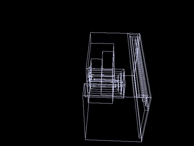 Isometric Modern Table Lowpoly Low-poly 3D model_9