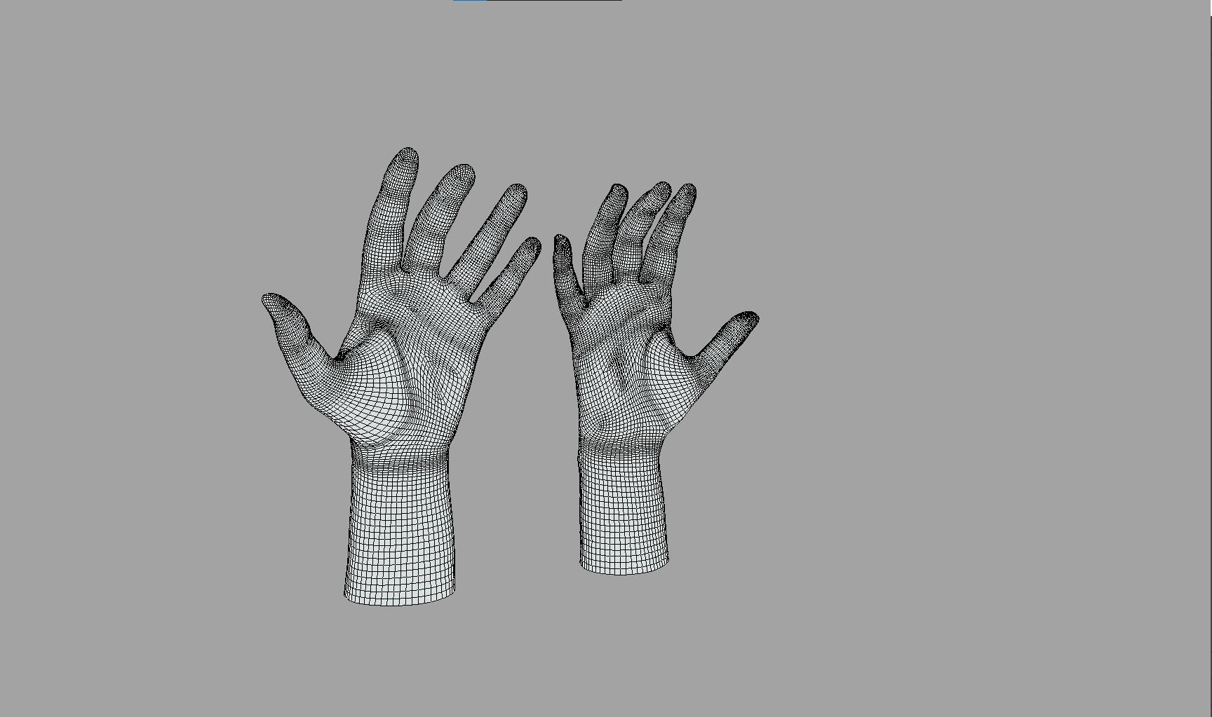 Hands 3D model_2