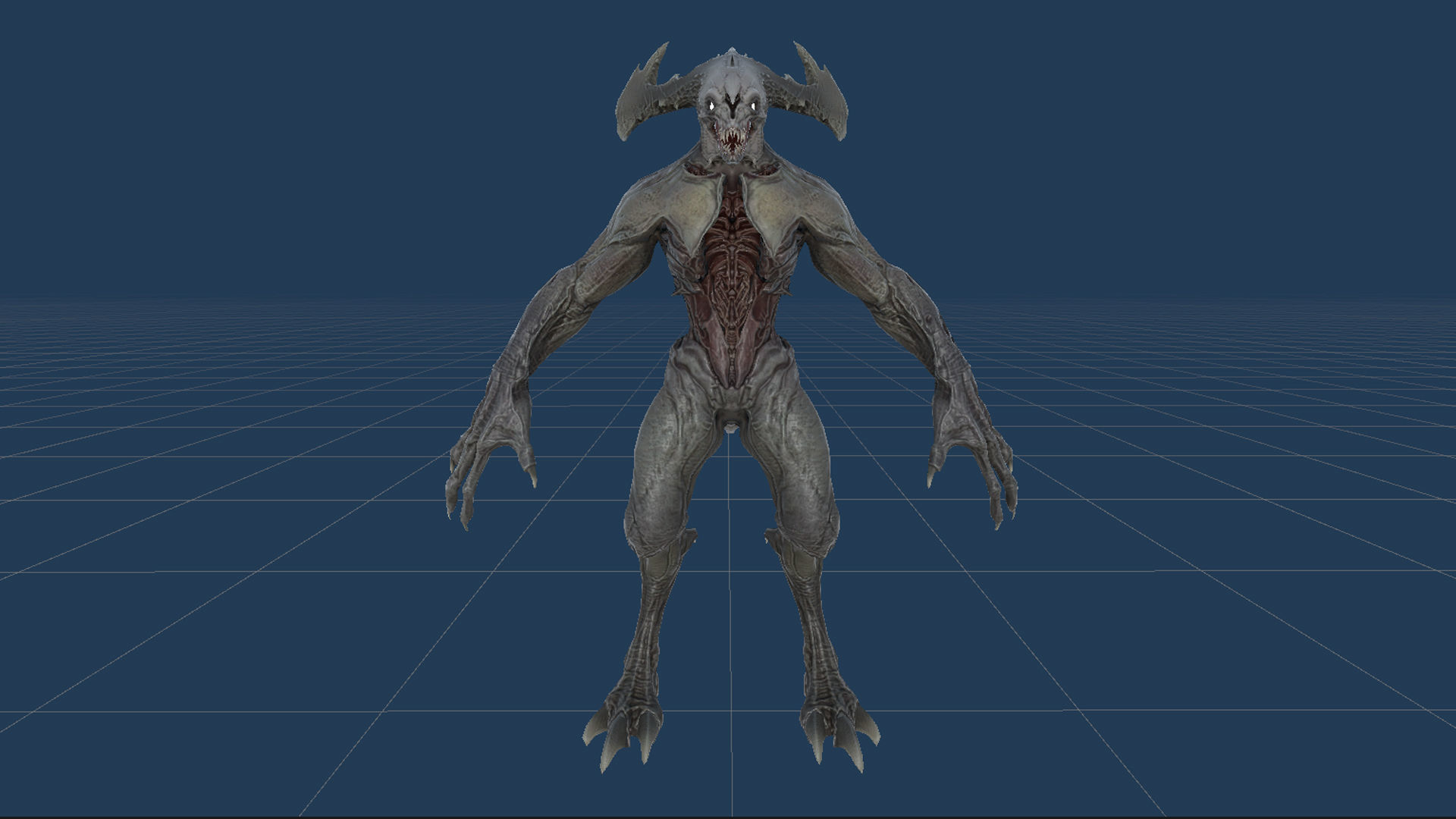 Demon Character 3 Low-poly 3D model_26