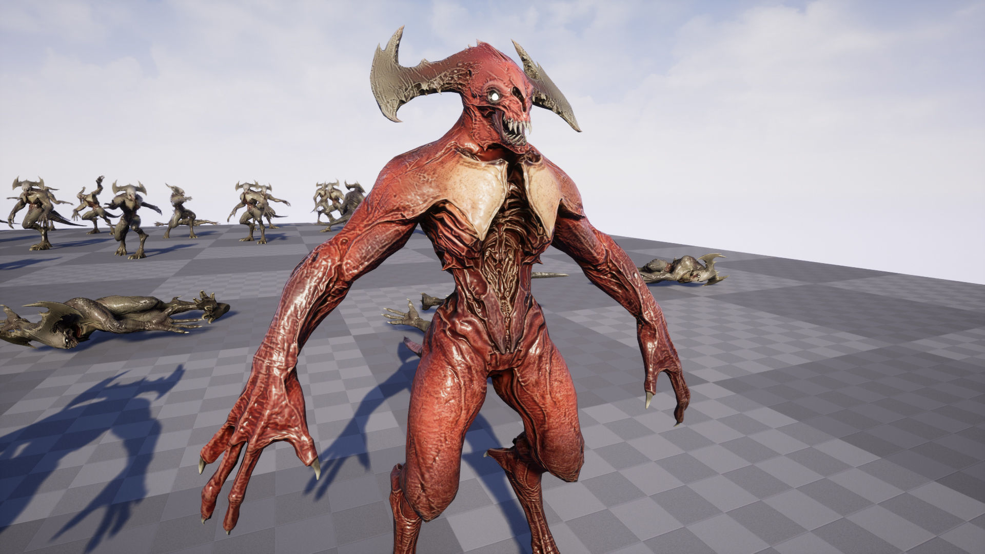 Demon Character 3 Low-poly 3D model_23