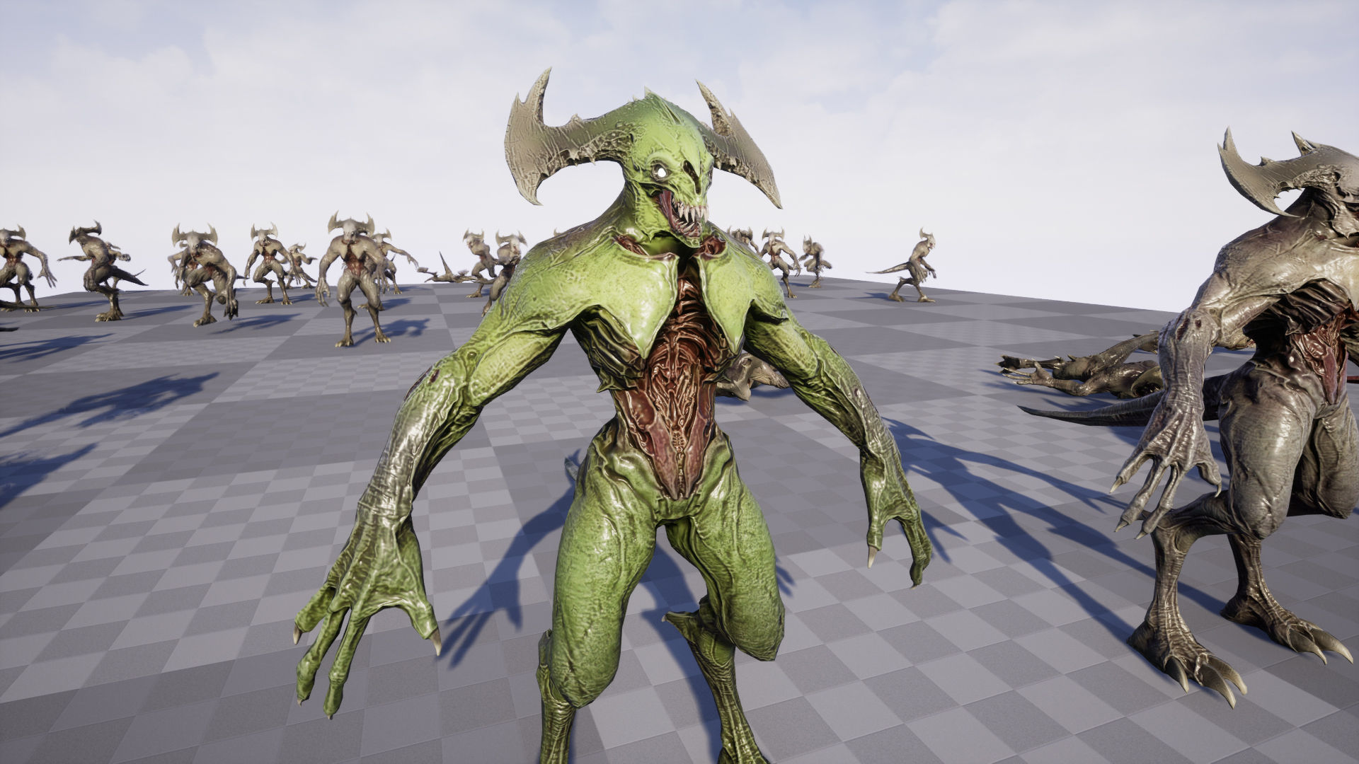 Demon Character 3 Low-poly 3D model_21