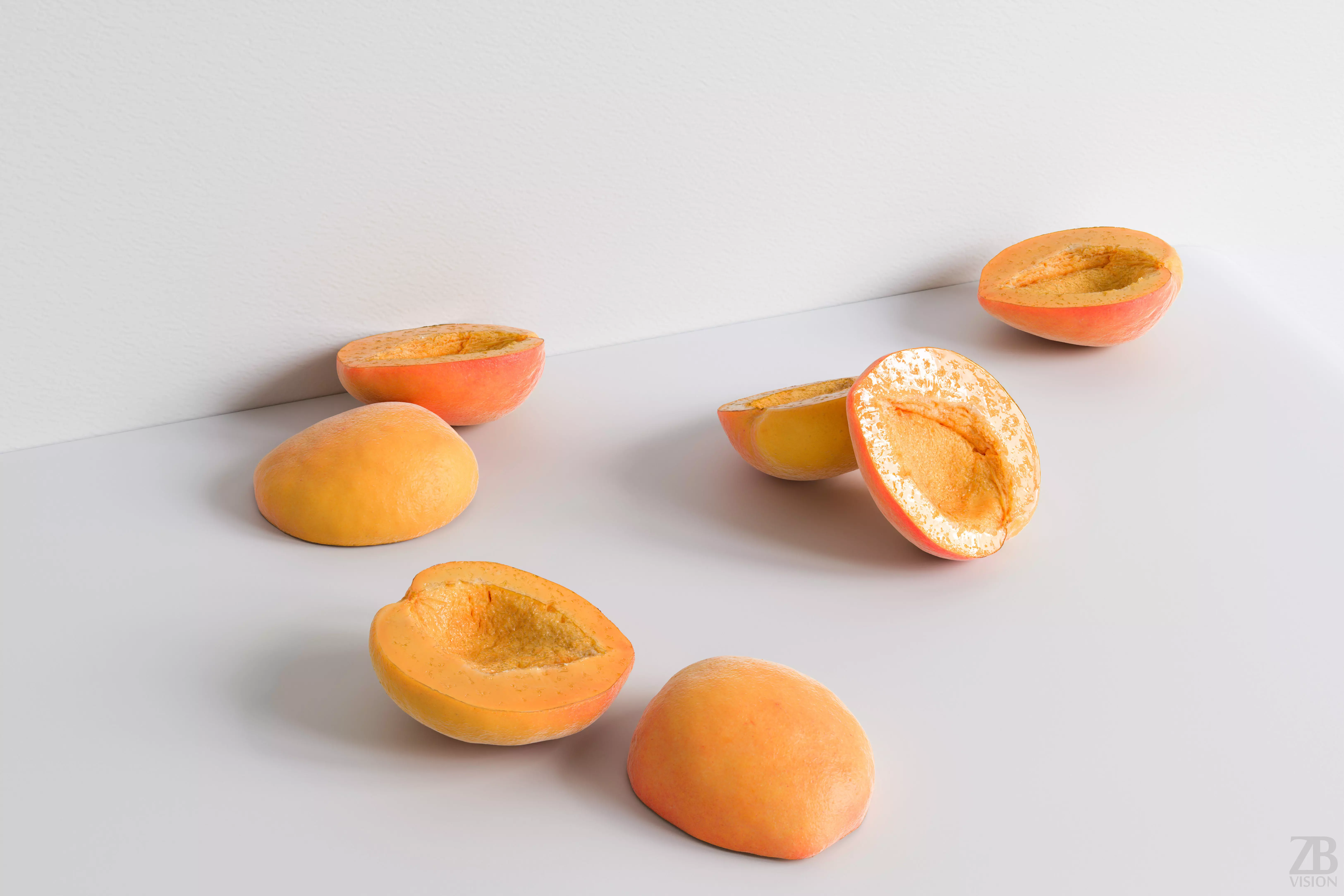 Apricot 3D model_0
