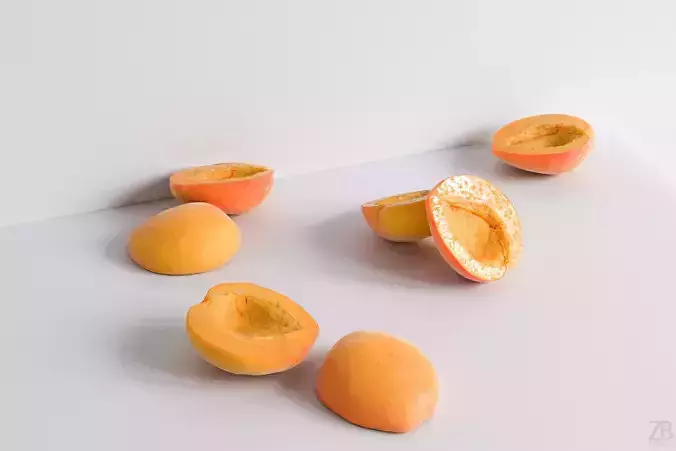 Apricot 3D model