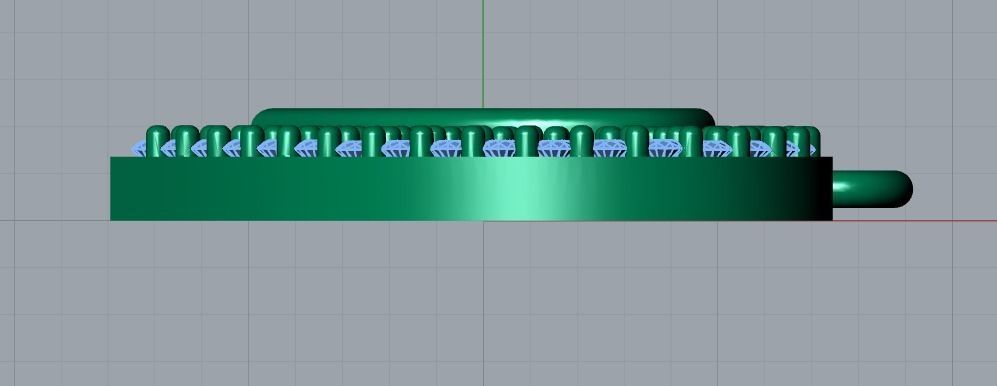 heart pendnat 3D print model_9