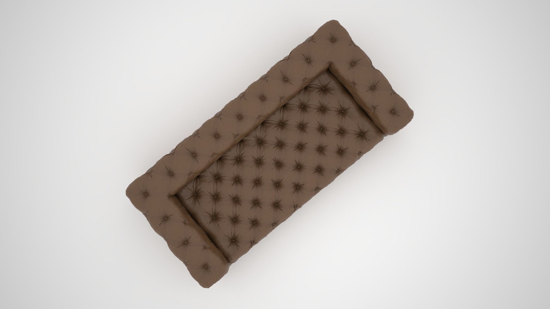 Leather Sofa Armchair 3D model Free 3D model_3