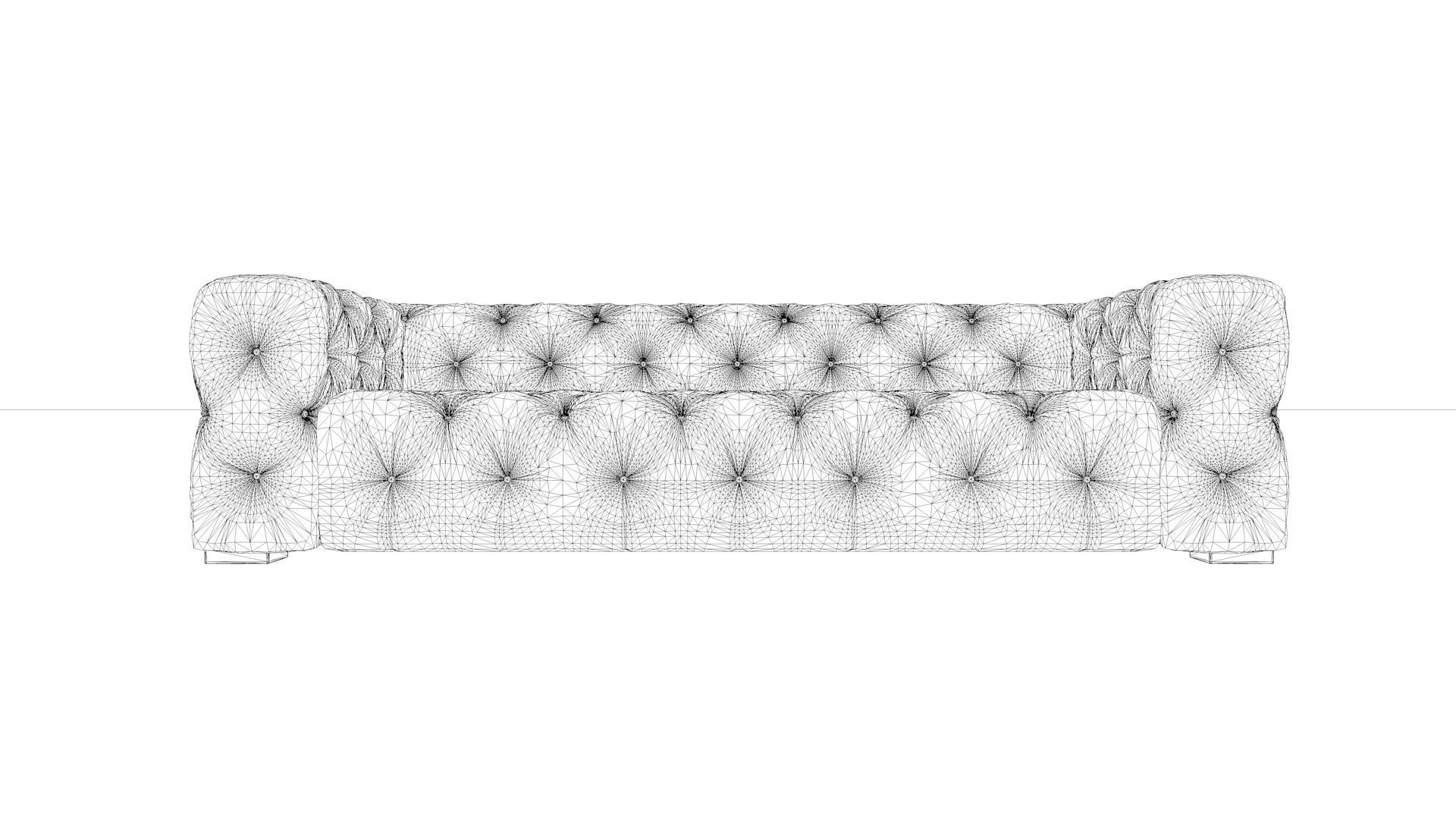 Leather Sofa Armchair 3D model Free 3D model_5