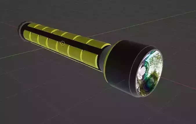 rubber grip flashlight