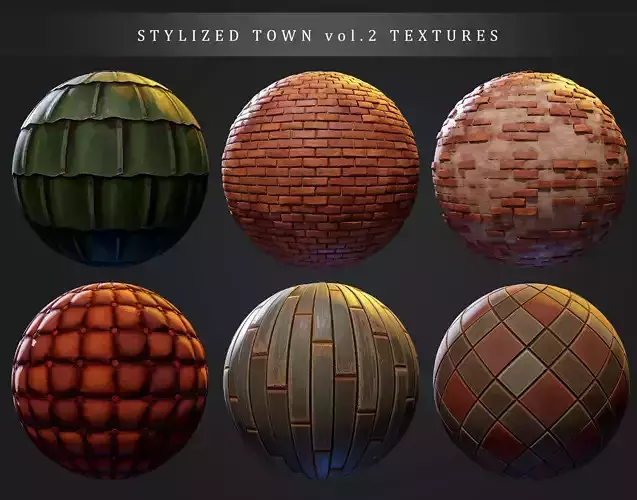 Stylized Town vol2 Texture