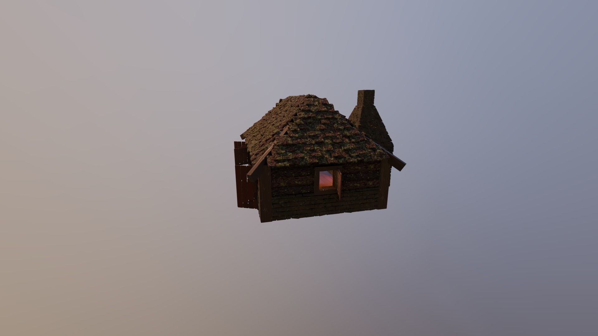 MEDIEVAL HOUSE 2 - LEVEL 1 by RogueFilmProductions 3D model_5