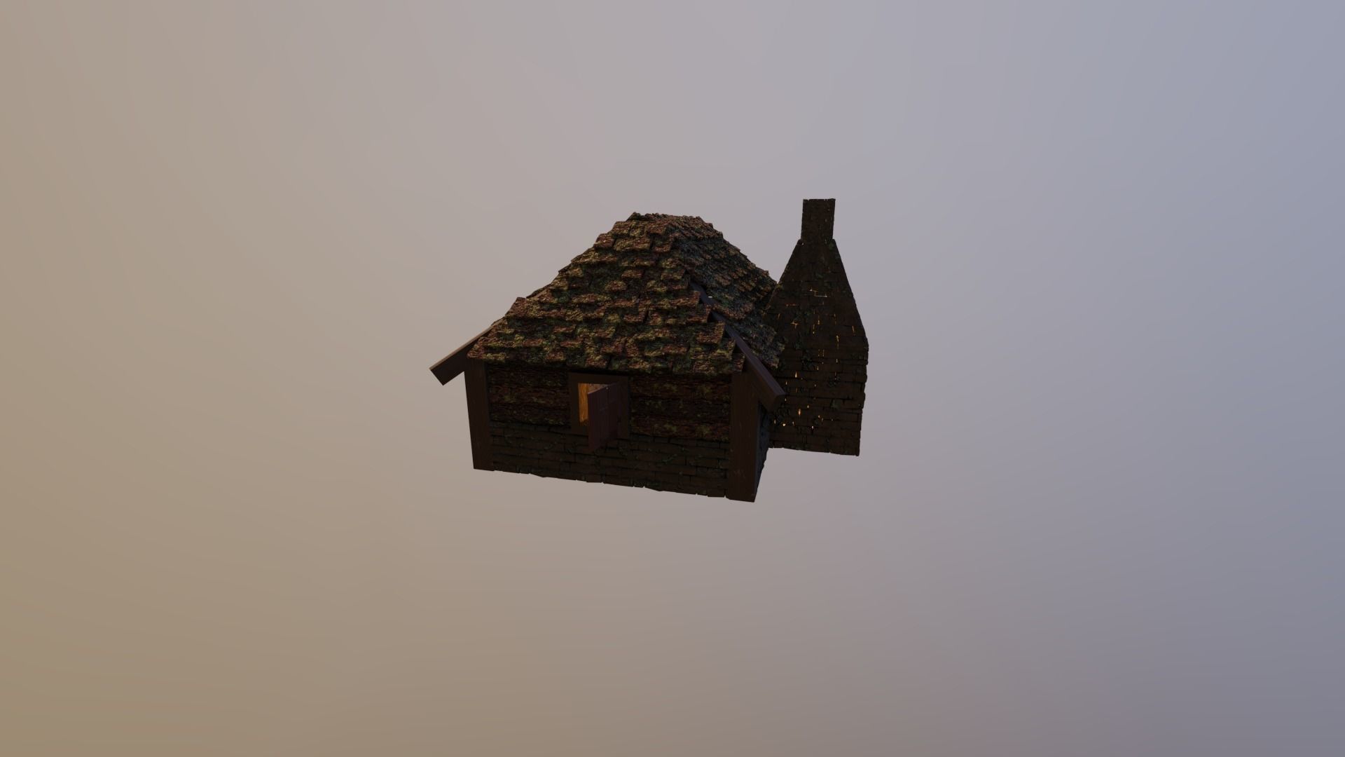 MEDIEVAL HOUSE 2 - LEVEL 1 by RogueFilmProductions 3D model_6