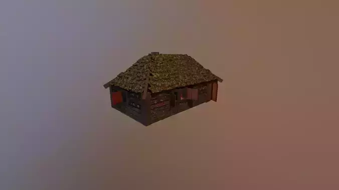 MEDIEVAL HOUSE 2 - LEVEL 1 by RogueFilmProductions 3D model