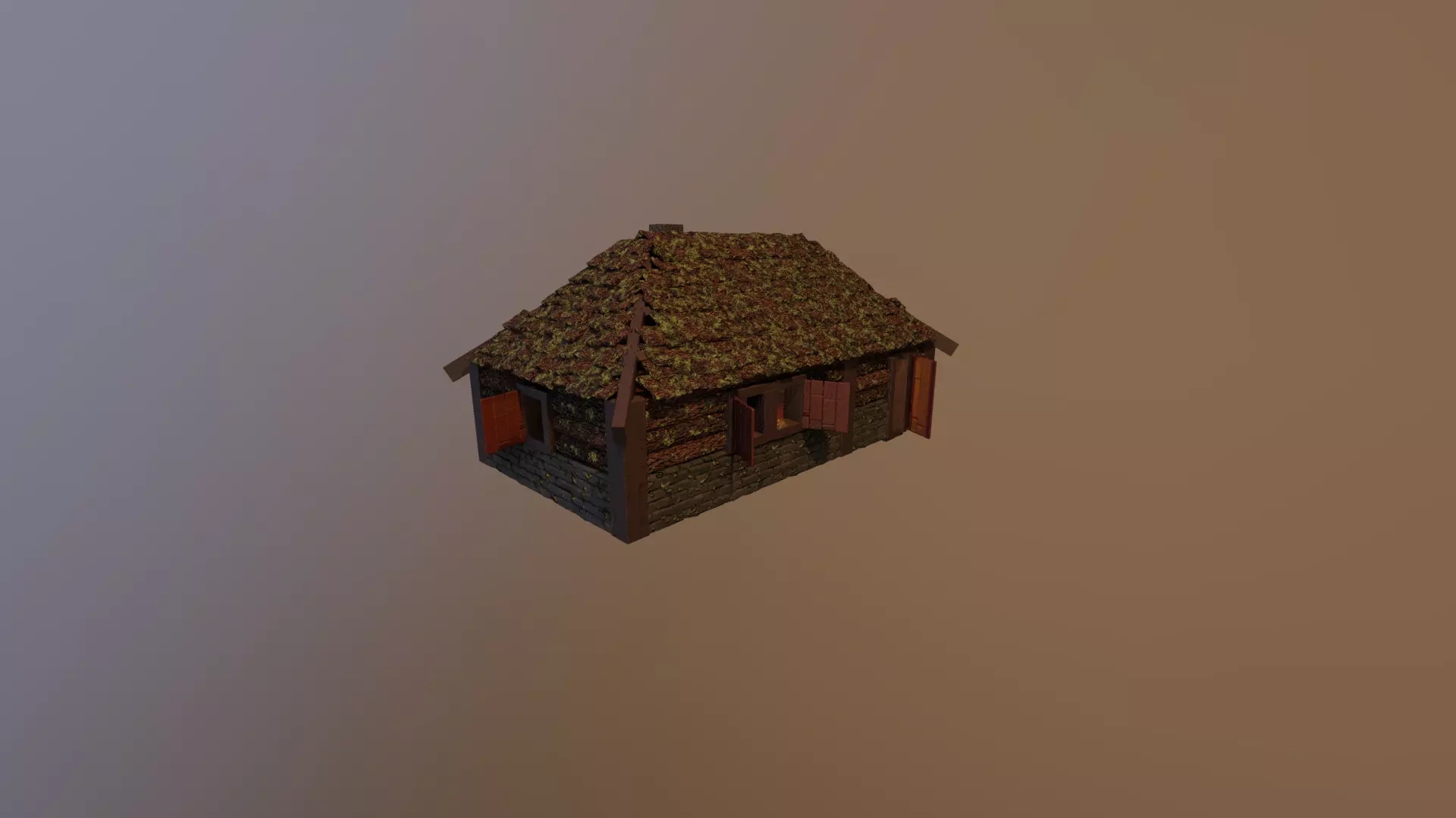 MEDIEVAL HOUSE 2 - LEVEL 1 by RogueFilmProductions 3D model_0