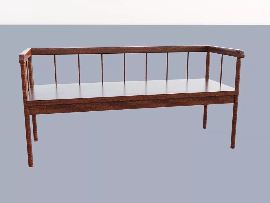 Bench 3D model