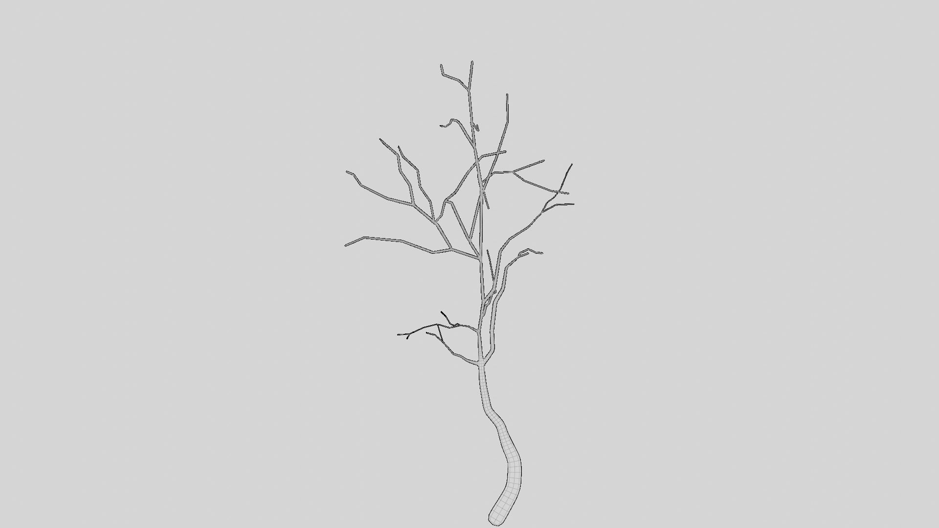 British Forest 3d Scene 3D model_25