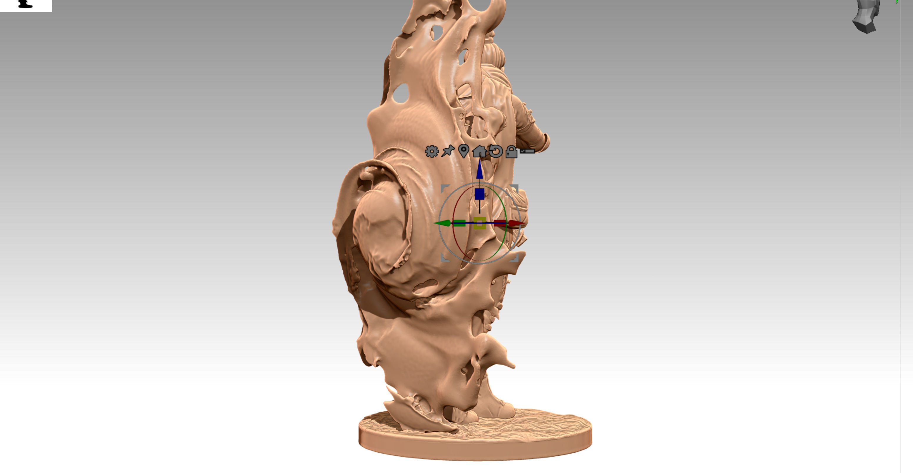 Apex Legends Wraith 3D print OBJ STL 3D print model_10