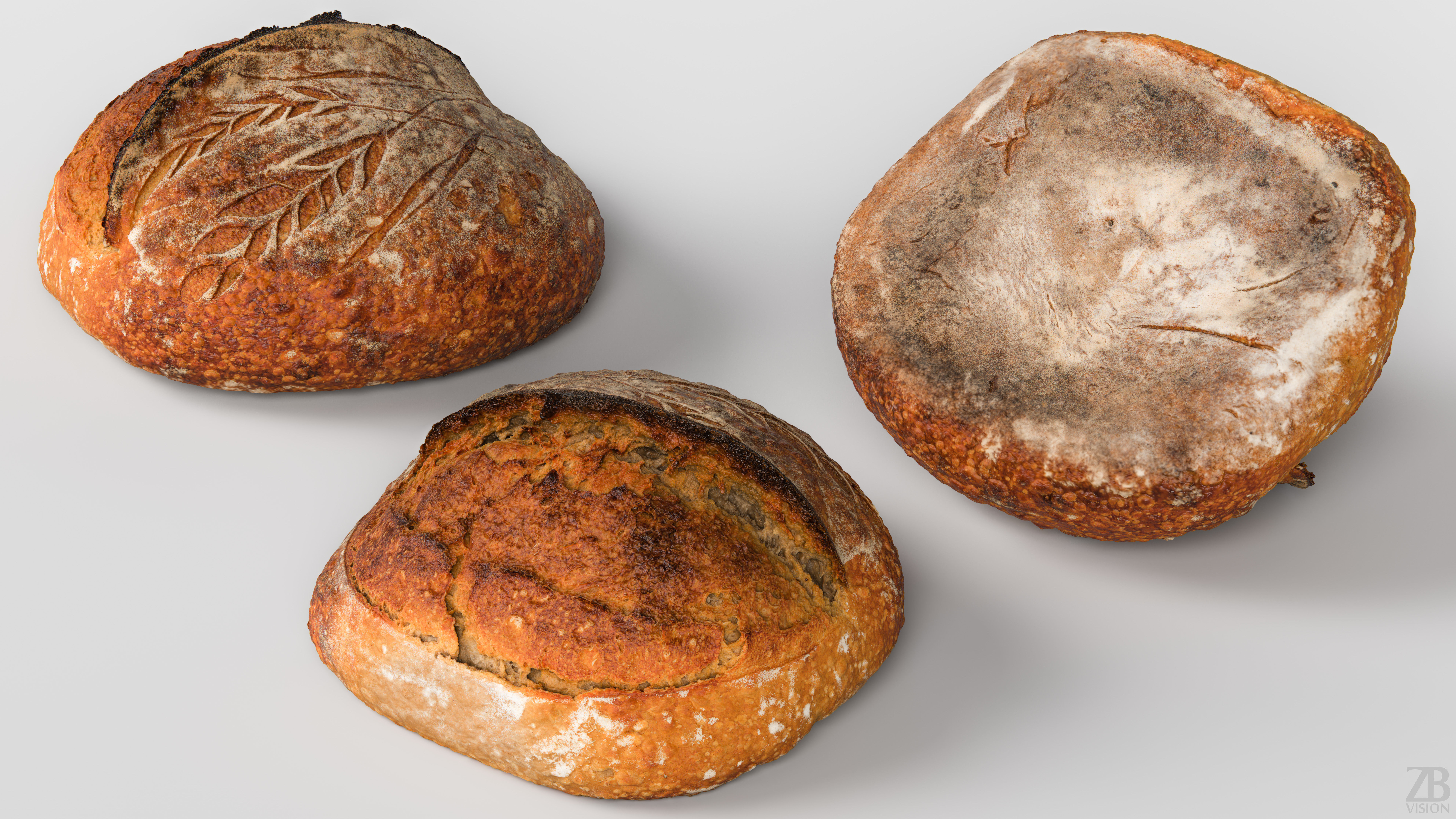 Bread 3D model_2
