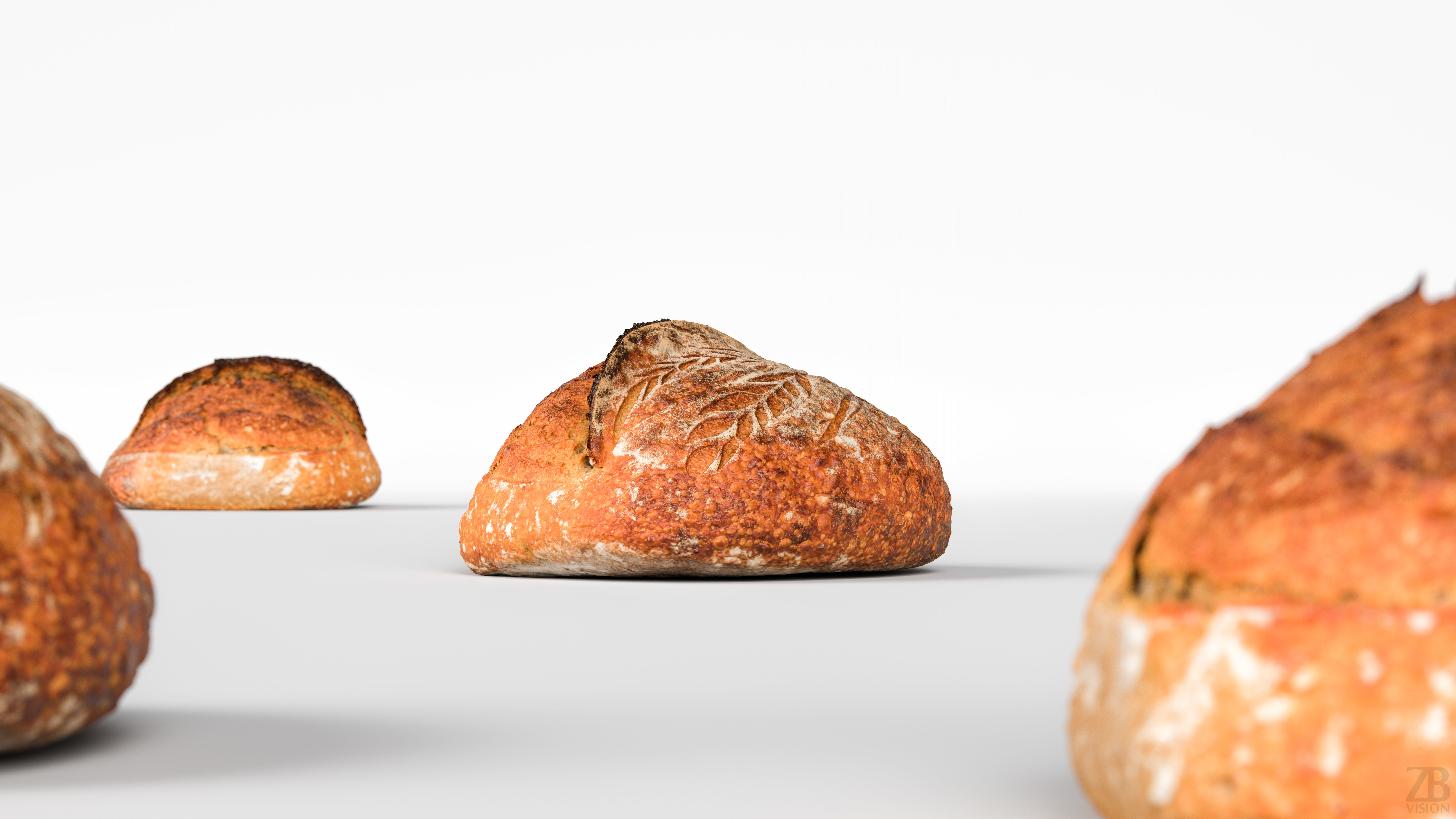 Bread 3D model_1