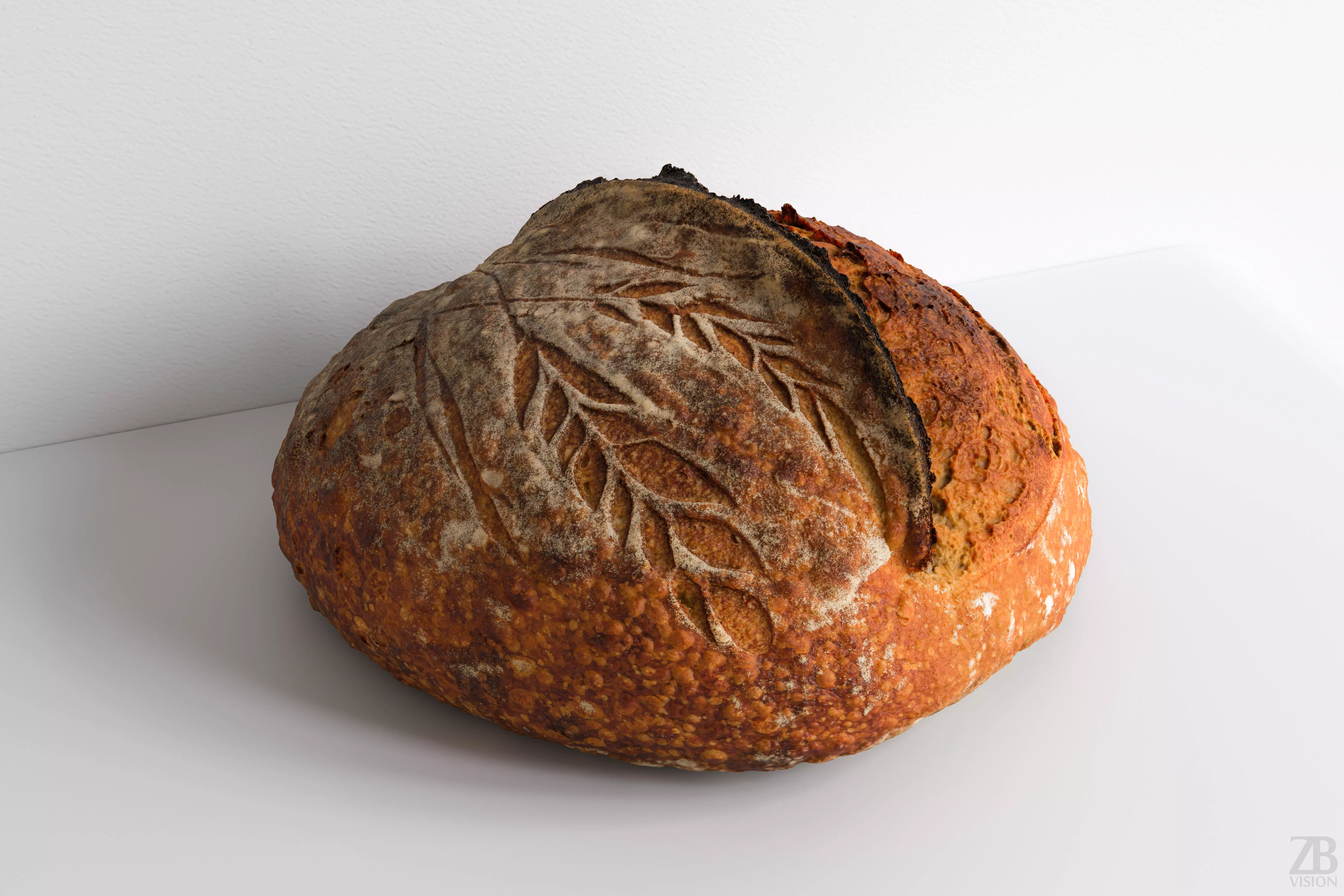 Bread 3D model_0