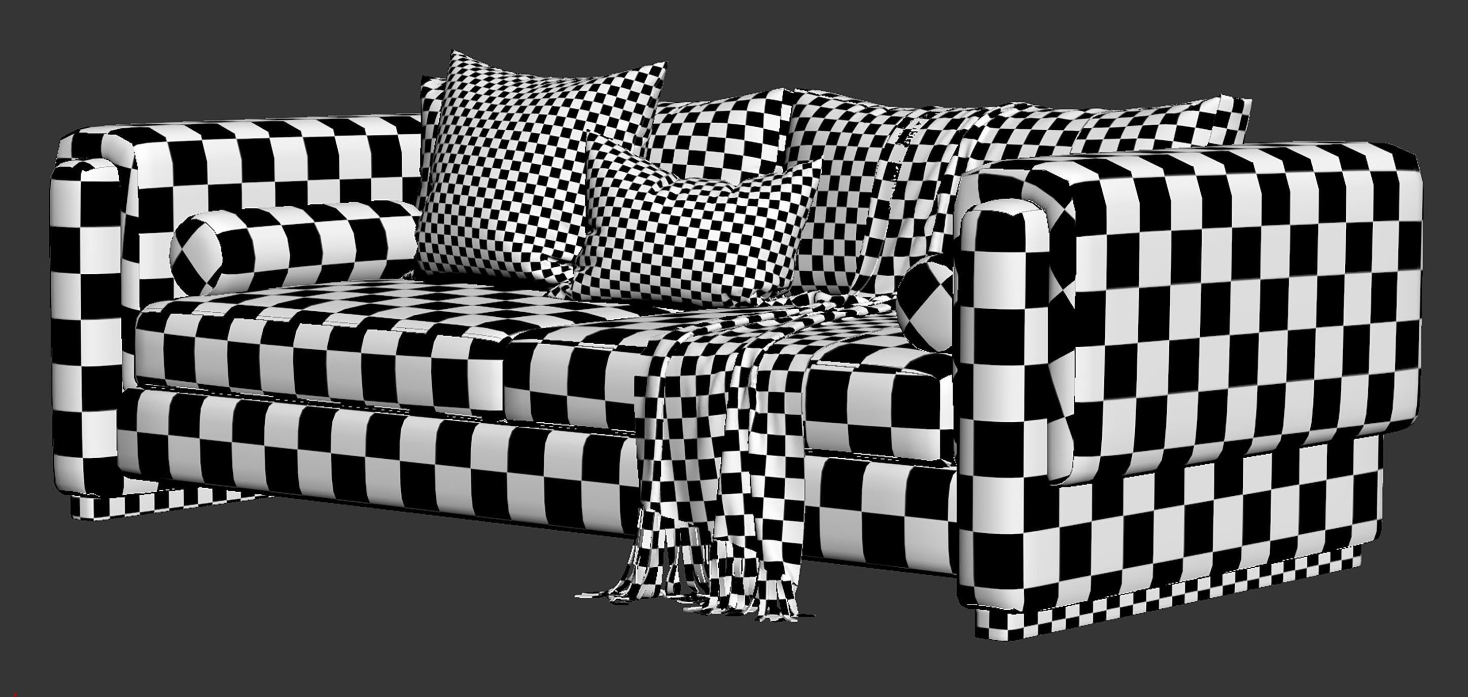 Howard Sofa by Egg Collective 3D model_11