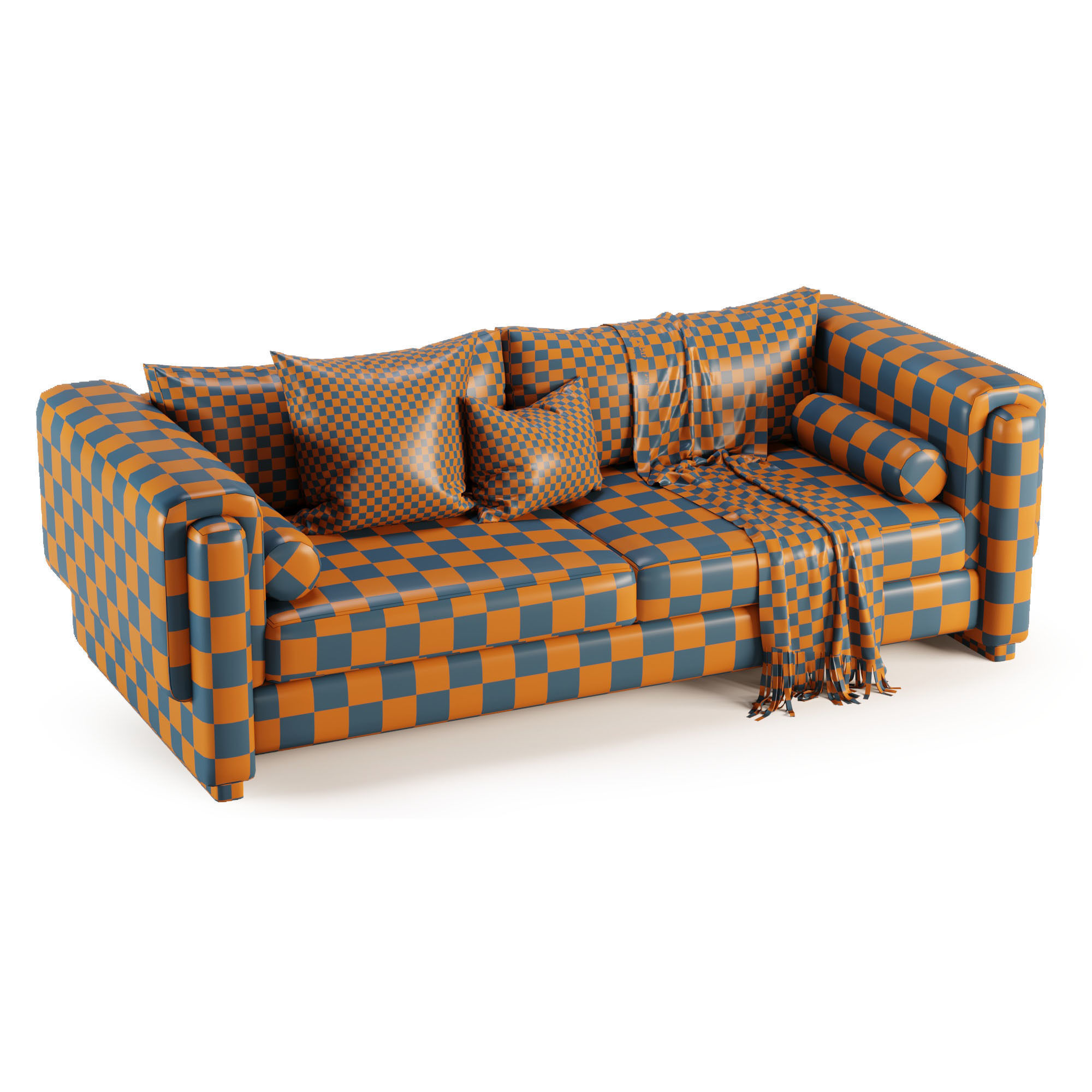 Howard Sofa by Egg Collective 3D model_9