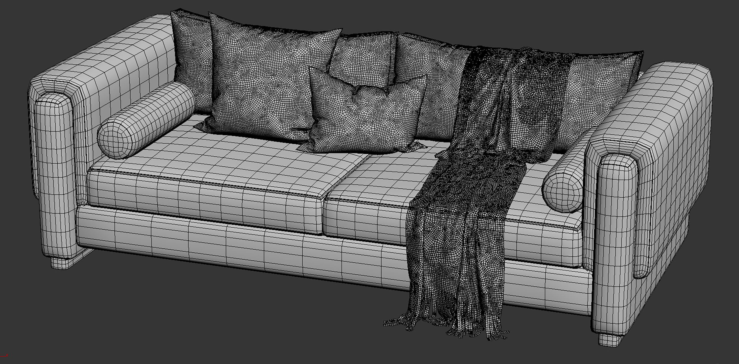 Howard Sofa by Egg Collective 3D model_13