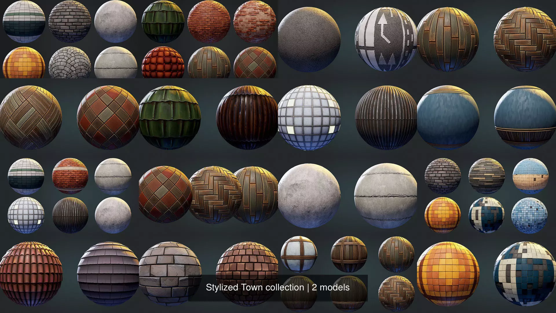 Stylized Town collection Texture_2