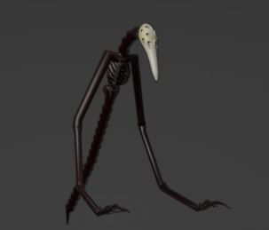 God of Roadkill - rig creature trevor henderson 3D model_1