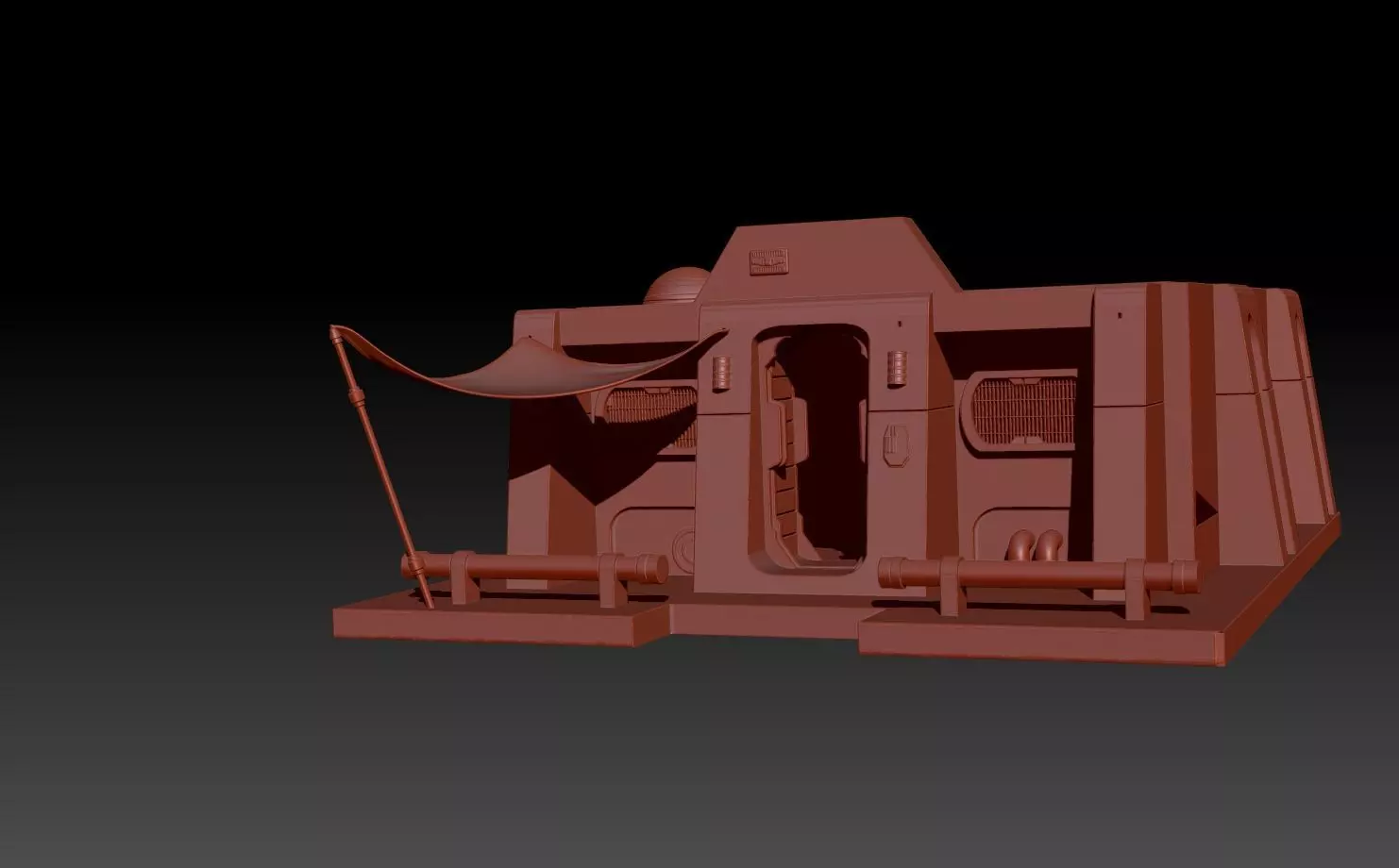 Mando Ranch Home 3D print model_0