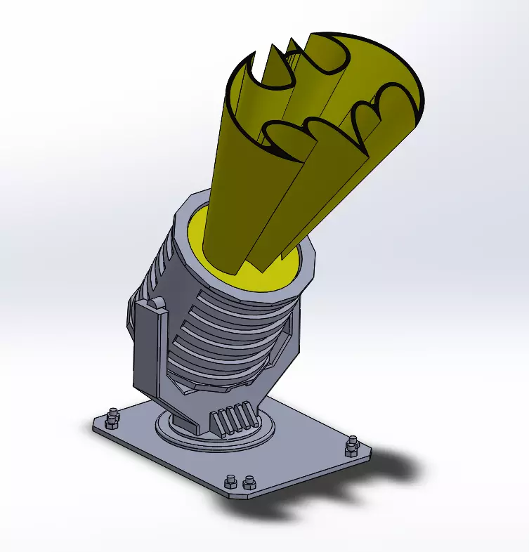 Lapicero estilo Batisenal lapicero de batman 3D print model
