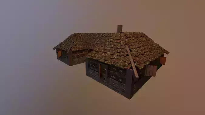 MEDIEVAL HOUSE 3 - LEVEL 1 by RogueFilmProductions 3D model