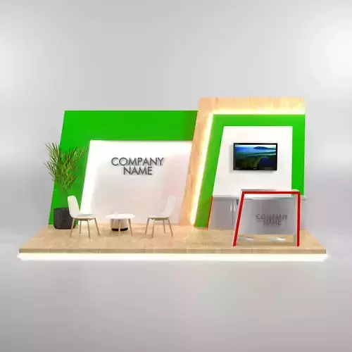 simple small booth for exhibiton