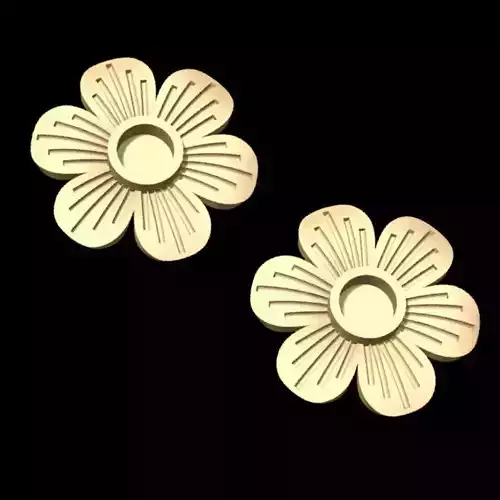 Little Flower Earing