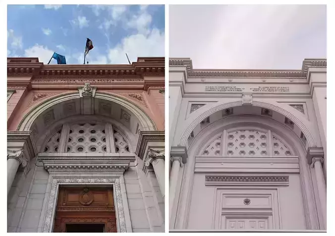 egyptian museum 3d model