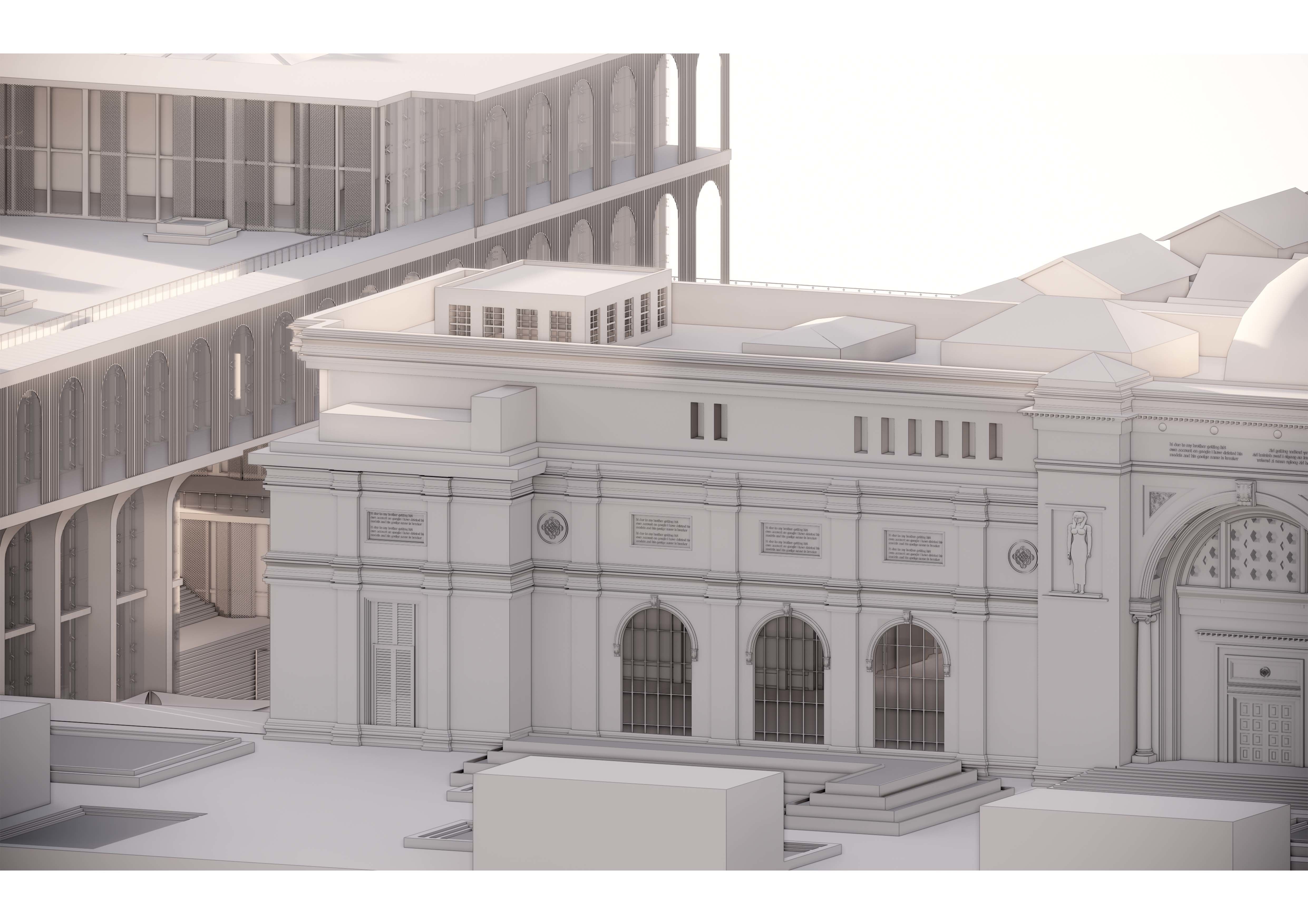 egyptian museum 3d model 3D model_2