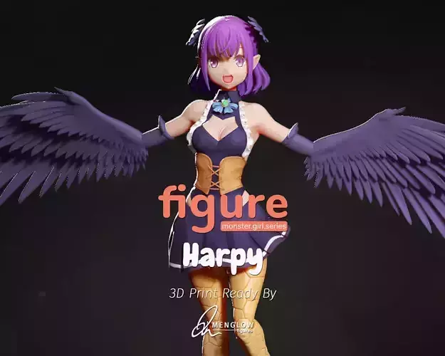 Figure - Harpy 3D print model