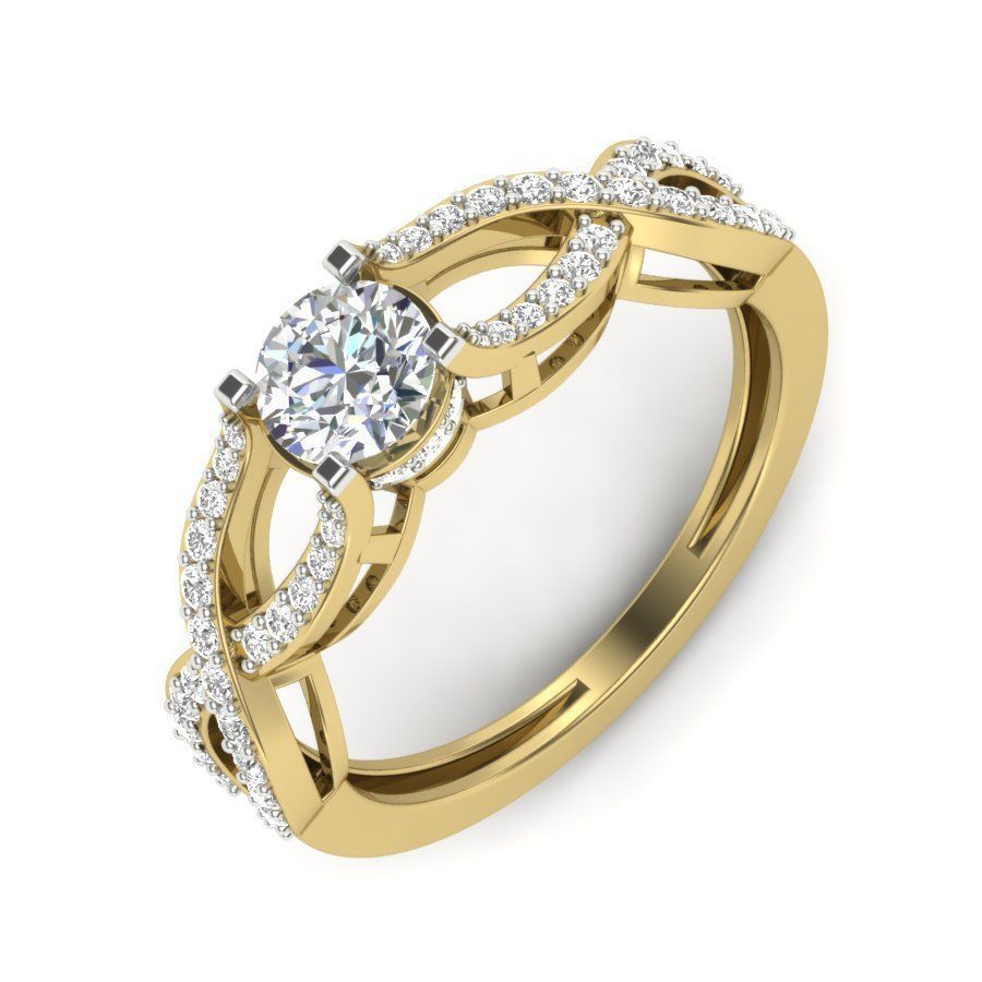 engagement rings collection 3D print model_13
