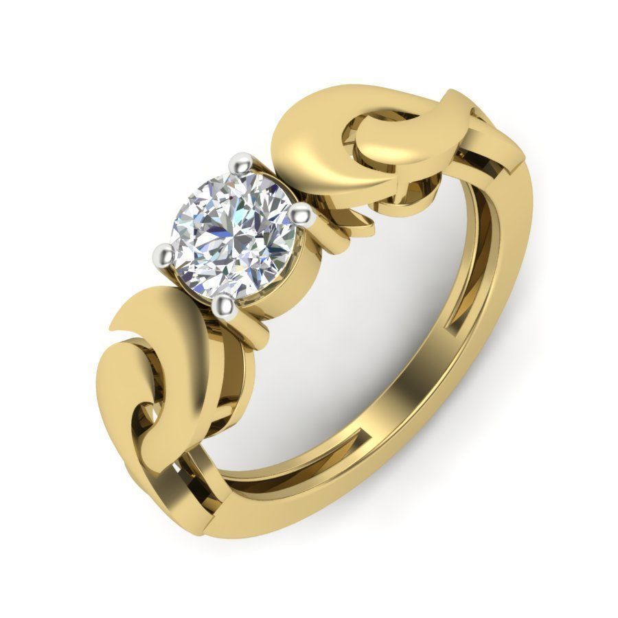 engagement rings collection 3D print model_14