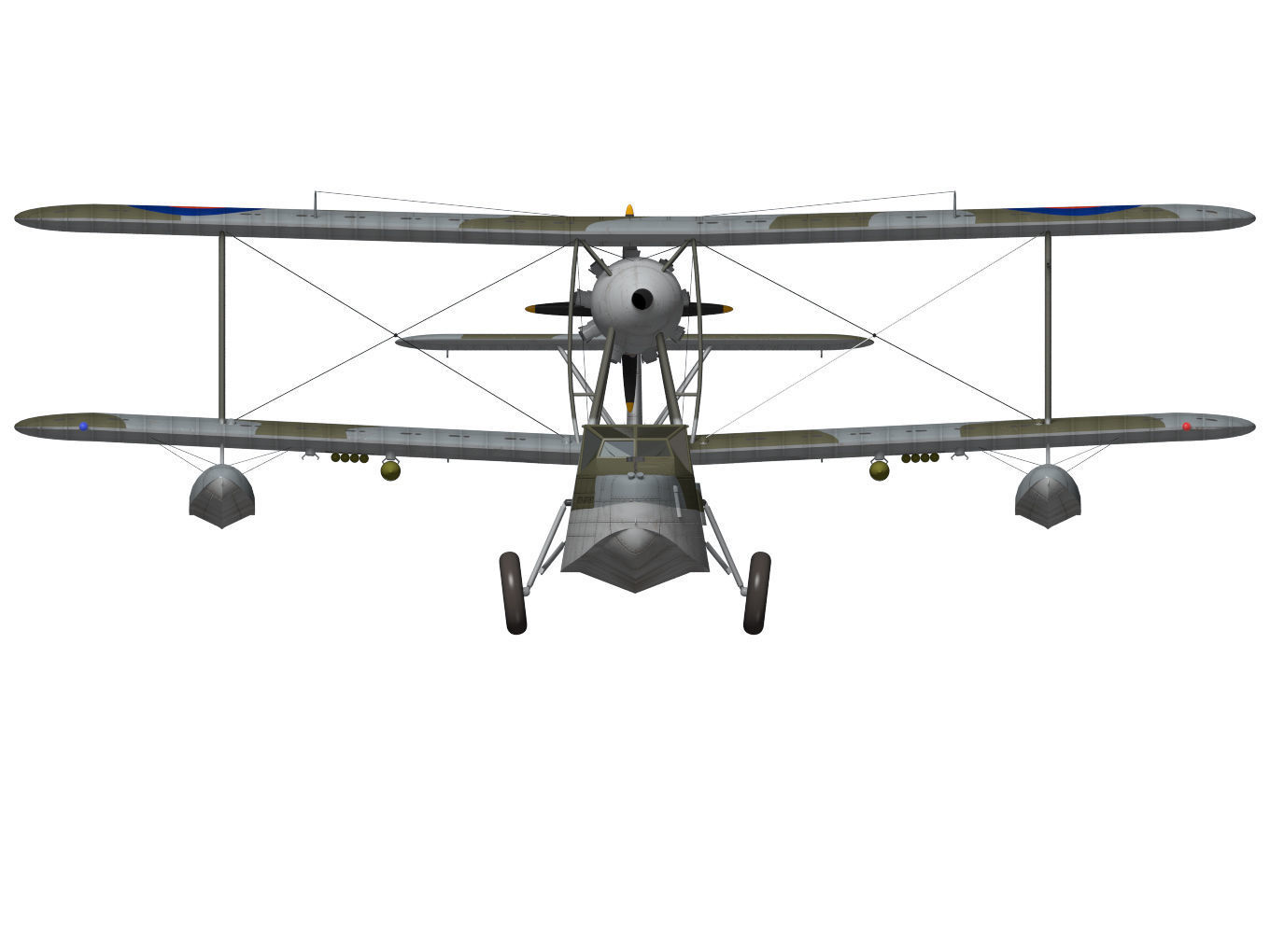 Supermarine Walrus 3D model_11